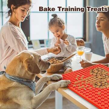 Palksky 468-Cavity Mini Round Silicone Mold/Chocolate Drops Mold/Dog Treats Pan/Semi Sphere Gummy Ca...