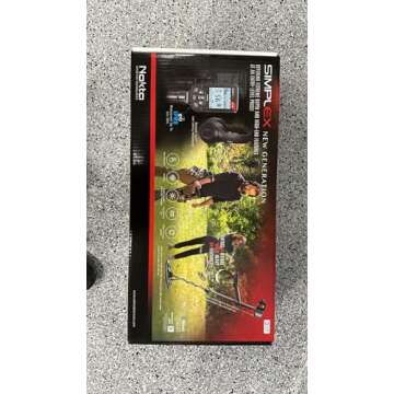 Nokta Simplex Ultra WHP Waterproof Metal Detector with Wireless Headphones and 11” Search Coil, Pr...