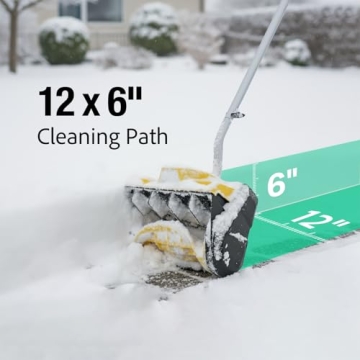 Effortless Snow Removal with Brushless Cordless Snow Shovel
