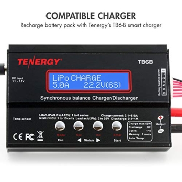 Tenergy NiMH Receiver RX Battery for RC Airplanes 6V 2000mAh