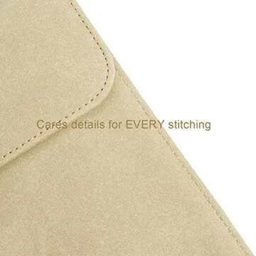 WALNEW 6 Inch Sleeve for All-New Kindle 2024 and 2022/Kindle 2019(J9G29R)/6" Kindle Paperwhite/Kindle Voyage/Kindle (8th Gen, 2016)/Kindle 4/5/Kindle Touch Protective Pouch Bag Case Cover, Khaki