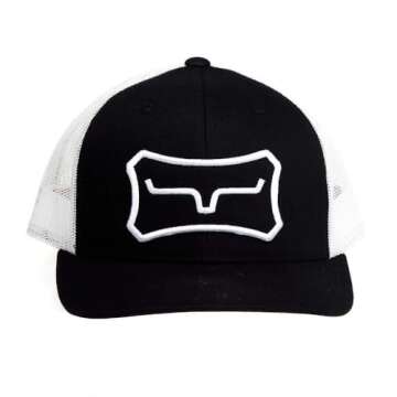 Kimes Ranch Apparel Mens Boneyard Cap OSFM Black