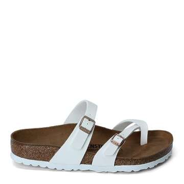 Birkenstock 1014190138 Mayari Wht W/Copper Bf R 38