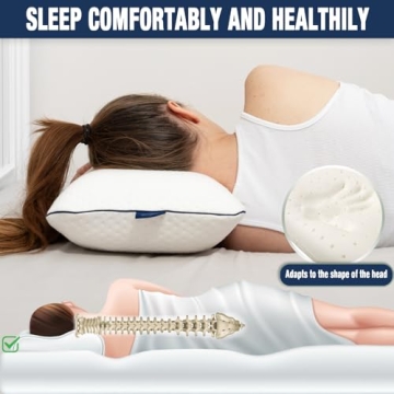 Comfortable and Portable Alkamto Memory Foam Travel Pillow