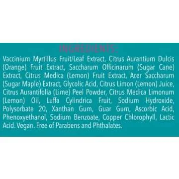 Ann Webb Lemon Luffa Peel - Lemon Glycolic Mask -All Natural Fruit Enzyme Brightening Face Mask w/Fruit Acids & Antioxidants Brightens Dull Complexion, Exfoliates & help w/Hyperpigmentation. (2oz)