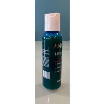 Ann Webb Lemon Luffa Peel - Lemon Glycolic Mask -All Natural Fruit Enzyme Brightening Face Mask w/Fruit Acids & Antioxidants Brightens Dull Complexion, Exfoliates & help w/Hyperpigmentation. (2oz)