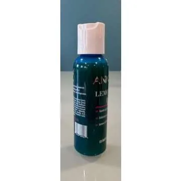 Ann Webb Lemon Luffa Peel - Lemon Glycolic Mask -All Natural Fruit Enzyme Brightening Face Mask w/Fruit Acids & Antioxidants Brightens Dull Complexion, Exfoliates & help w/Hyperpigmentation. (2oz)