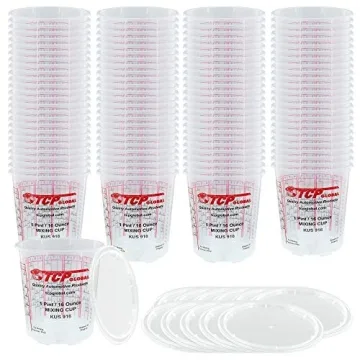Durable Custom Shop Paint Mixing Cups with Measurements