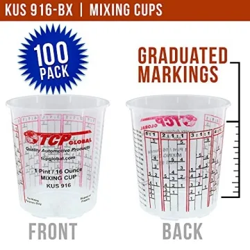 Durable Custom Shop Paint Mixing Cups with Measurements