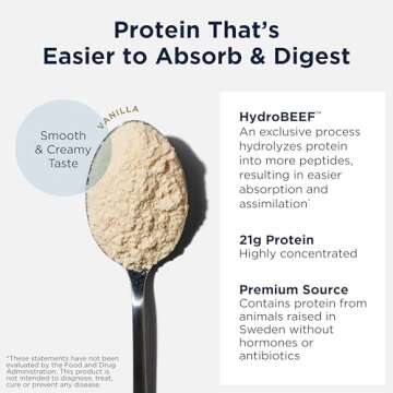 PurePaleo Collagen Powder - 21g Protein, Non-GMO, Gluten-Free