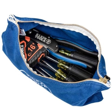 Klein Tools Organizational Zipper Bag Set - Durable Canvas