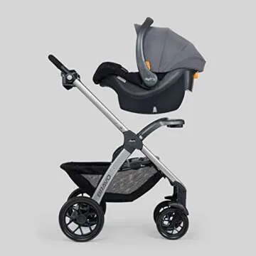 Chicco Bravo Trio Travel System - Ava | Grey