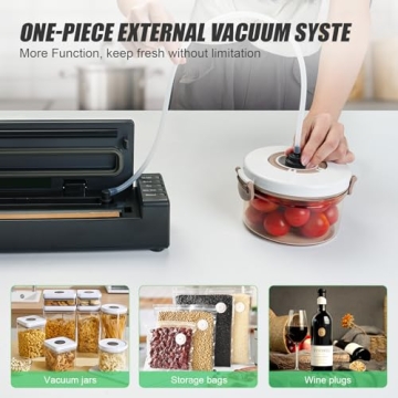 Cordless Etunsia Vacuum Sealer for Fresh Food Storage