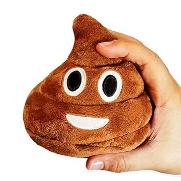 Funny Plush Poop Toy with Fart Sounds - Hilarious Gag Gifts for Kids & Teens - Christmas Stocking St...