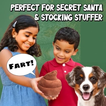 Funny Plush Poop Toy with Hilarious Fart Sounds for Everyone