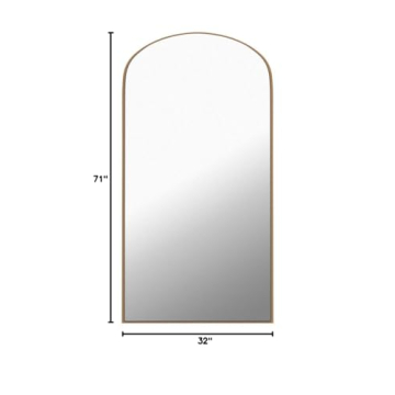 NeuType Arched Full Length Mirror - Stylish & Durable Decor