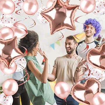 Complete Rose Gold Party Decorations for Celebrations