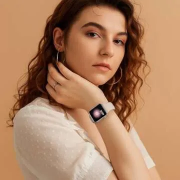 RQQ 6 Pack Silicone Sport Bands for Apple Watch