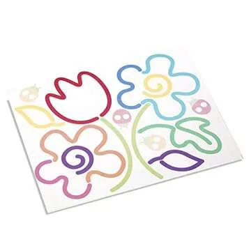 Melissa & Doug Rainbow Cord Picture Maker - Mess-Free Fun