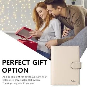 Genuine Leather Passport Holder RFID Blocking Stylish Travel Wallet