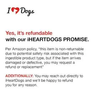 iHeartDogs Brushy Sticks Dental Treats for Dogs