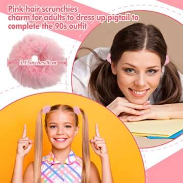 YIXAXKAO Women's 90s Pop Singer Costume with Accessories