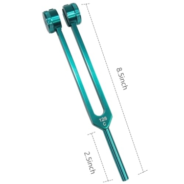 MoResolune 128 Hz Weighted Tuning Fork for Healing