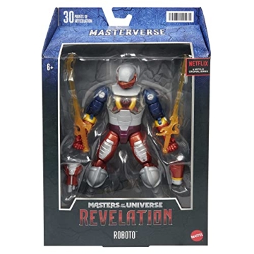 Masterverse Roboto 7 Inch MOTU Action Figure Collectible