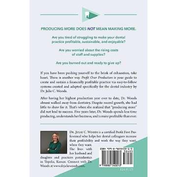 Profit Over Production: Understand Dental Business and Choose Your Practice Destiny