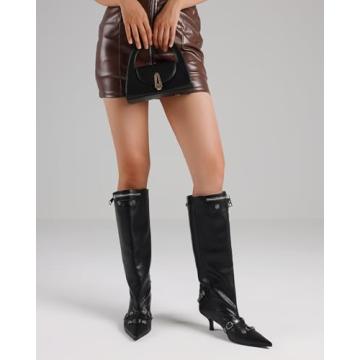 Oiamenne Women's Knee High Boots - Fashionable & Comfortable