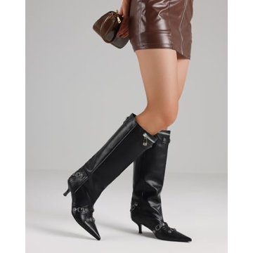 Oiamenne Women's Knee High Boots - Fashionable & Comfortable