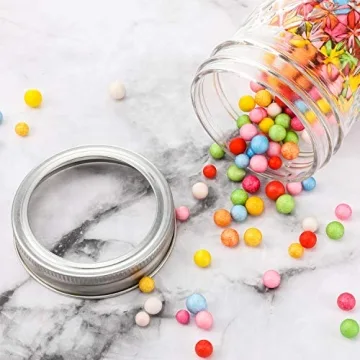 Durable Canning Jar Replacement Metal Rings - 24 Pack