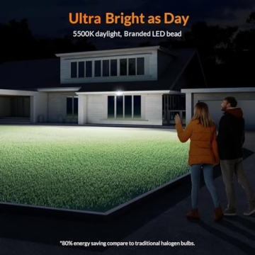 LEPOWER 38W Motion Sensor LED Security Light