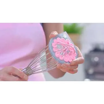 Whisk Wiper - Wipe a Whisk Easily - Multipurpose Kitchen Tool Made In USA - Includes 11" Stainless-S...