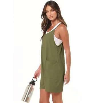 Caracilia Women's Casual Sleeveless Summer Rompers