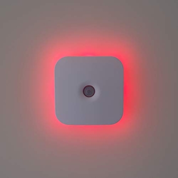 Sleep Aid Red LED Motion Sensor Night Light for Peaceful Sleep