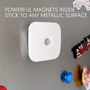 Sleep Aid Red LED Motion Sensor Night Light for Peaceful Sleep