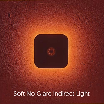 Sleep Aid Red LED Motion Sensor Night Light for Peaceful Sleep