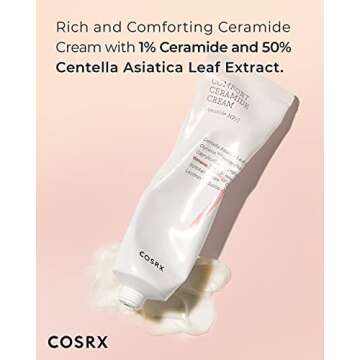 COSRX Balancium Comfort Ceramide Cream, 2.82 oz / 80g | Centella Asiatica Matte Balm | Korean Skin Care, Animal Testing Free, Paraben Free