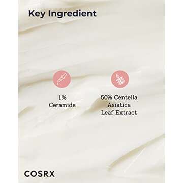 COSRX Balancium Comfort Ceramide Cream, 2.82 oz / 80g | Centella Asiatica Matte Balm | Korean Skin Care, Animal Testing Free, Paraben Free