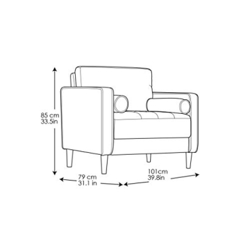 Stylish Navy Blue Lexington Accent Chair for Home