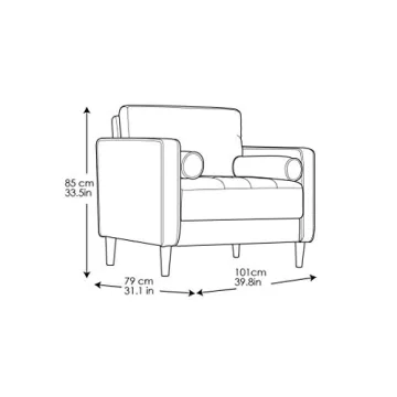 Stylish Navy Blue Lexington Accent Chair for Home