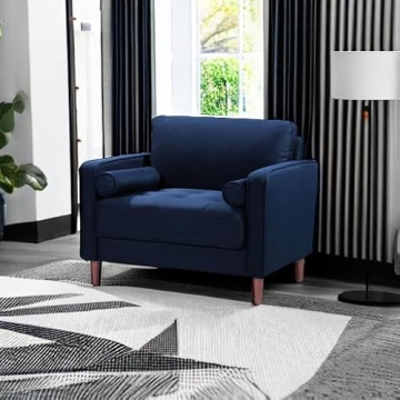 Stylish Navy Blue Lexington Accent Chair for Home