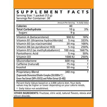 PROJOBA POLLEN BURST Energy Drink - 30 PACKETS 0.42 oz