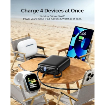 IGGPBB Portable Charger 50000mAh Power Bank for All Devices