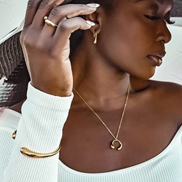 Elegant Customizable 14K Gold Plated Cocktail Ring for Women