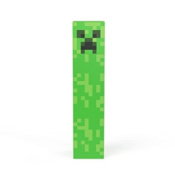 Zak Designs Zak! Square Water Bottle, Minecraft Creeper - 22 oz - Durable, BPA-Free Plastic - Dishwa...