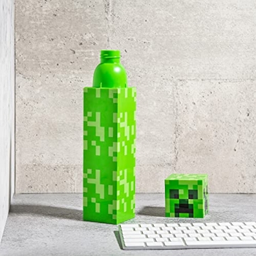 Zak Minecraft Creeper Water Bottle - 22 oz Durable Fun