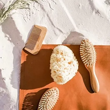 Kyte BABY Bamboo Brush Set for Gentle Baby Grooming