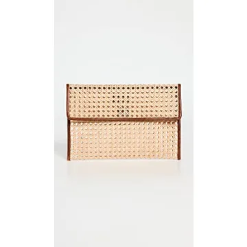 Bembien Women's Lara Clutch - Chic Rattan Design